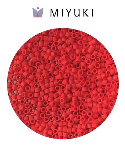 [04443] Miyuki delica 11/0 DB0757 matte op lt siam x 50g