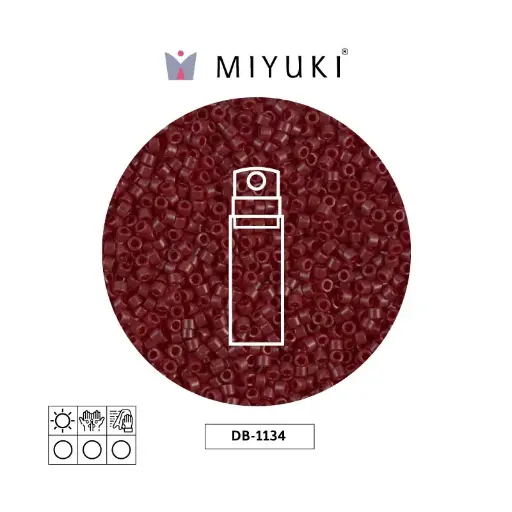 [03076] Miyuki delica 11/0 DB1134 opaque currant x 10g