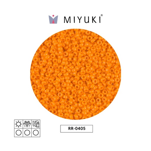 [05045] Mostacilla Miyuki rocalla 11/0 RR0405 opaque medium orange x 250g