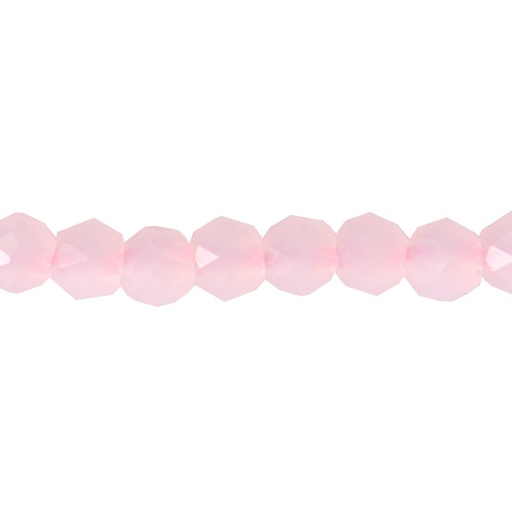 [05101] Murano redondo facetado 2mm rosado x 188 unds