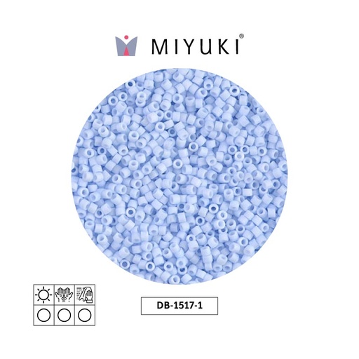 [04411] Miyuki delica 11/0 DB1517-1 matte opaque light sky blue x 50g