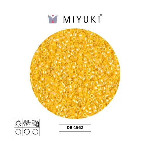 [03397] Miyuki delica 11/0 DB1562 opaque canary luster x 50g