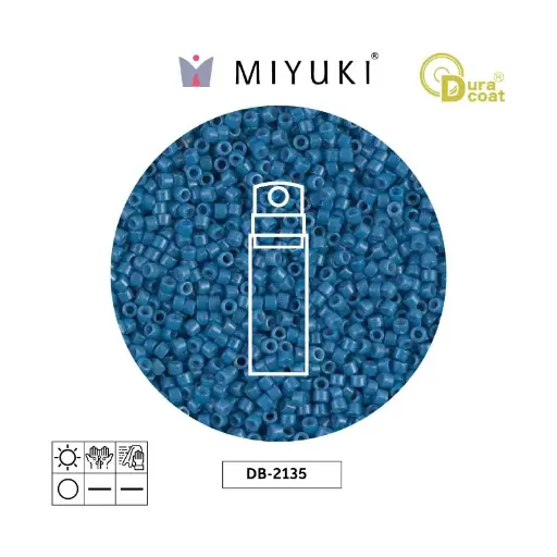 [02205] Miyuki delica 11/0 DB2135 opaque juniper berry x 10g