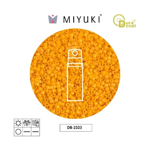 [02122] Miyuki delica 11/0 DB2103 opaque cantaloupe x 10gr