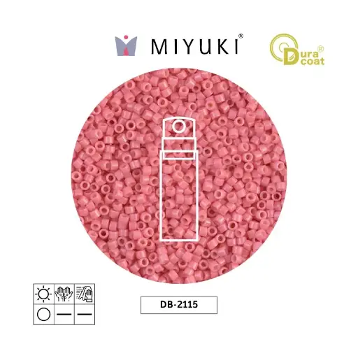 [00957] Miyuki delica 11/0 DB2115 opaque guava x 10gr