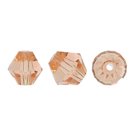 [05107] Rombo bicone 6mm 405 light peach x 24unds