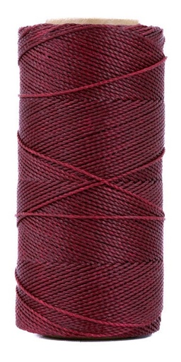 [05486] Cordon encerado linhasita 1mm 60 marsala x 168m