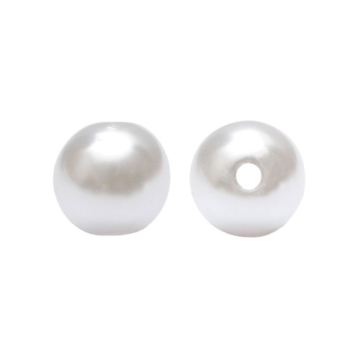 [06741] Perla sintetica redonda 10mm white A-01 x und