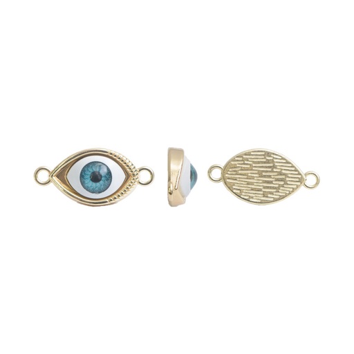 [00293] Ojo de fatima 30x15mm celeste x und