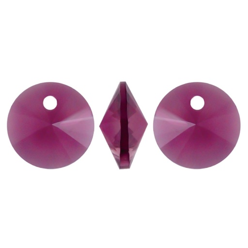 [00916] 6428 swarovski rivoli amethyst 6mm x und