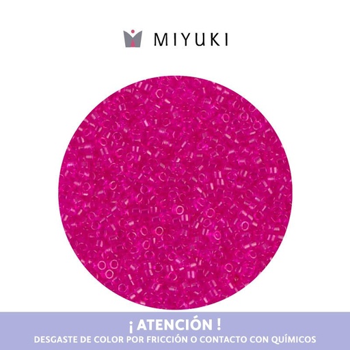 [18029] Miyuki delica 11/0 DB1310 transparent fuchsia x 50gr