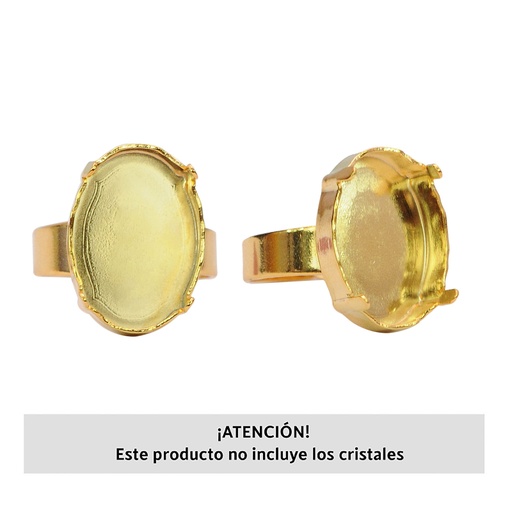 [28684] 4120CH anillo 288/C/16mm + setting/Golfi x und