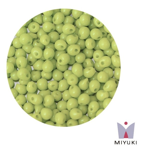 [13481] Miyuki drop beads 3.4mm DP0416 opaq chartreuse x 250g