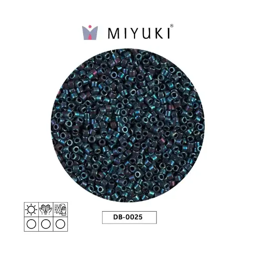 [29356] Miyuki delica 11/0 DB0025 metallic op blue x 50g