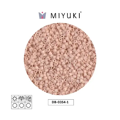 [27348] Miyuki delica 11/0 DB0354-1 matte opaque blush x 50g