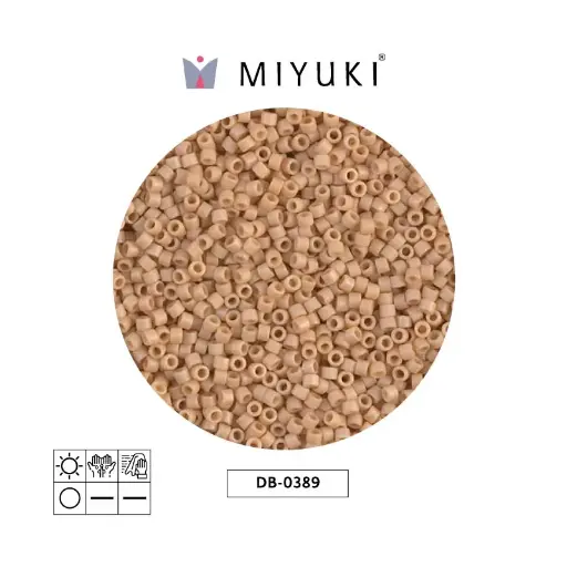 [27352] Miyuki delica 11/0 DB0389 opaque light terractotta satin x 50g