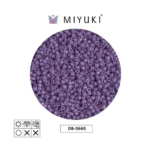 [07129] Miyuki delica 11/0 DB0660 opaque lavender x 50gr