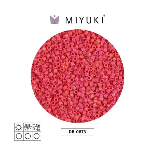 [06342] Miyuki delica 11/0 DB0873 matt op cranber AB x 50g