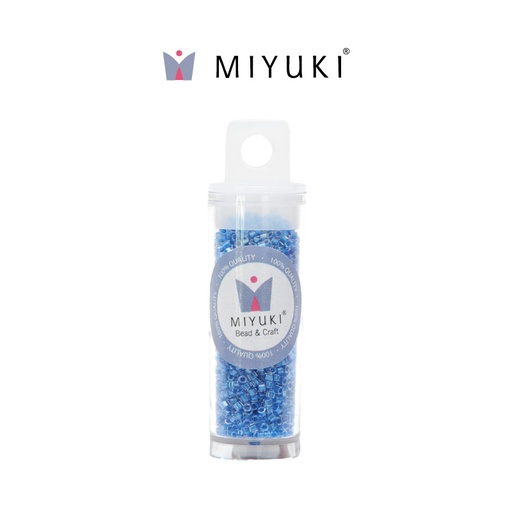 [31123] Miyuki delica 11/0 DB0920 sparkling cerulean blue lined crystal x 10g