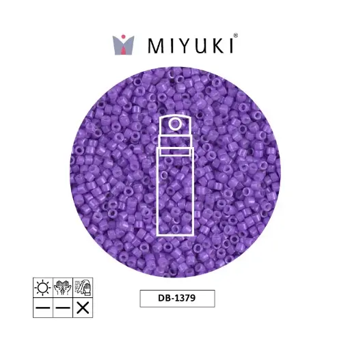 [32686] Miyuki delica 11/0 DB1379 opaque red violet x 10g