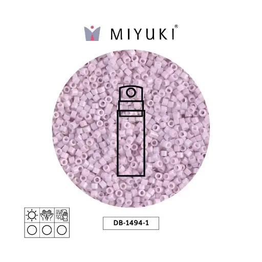 [22015] Miyuki delica 11/0 DB1494-1 opaque pale rose x 10g