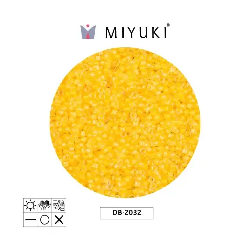 [20320] Miyuki delica 11/0 DB2032 neon sun glow x 50g