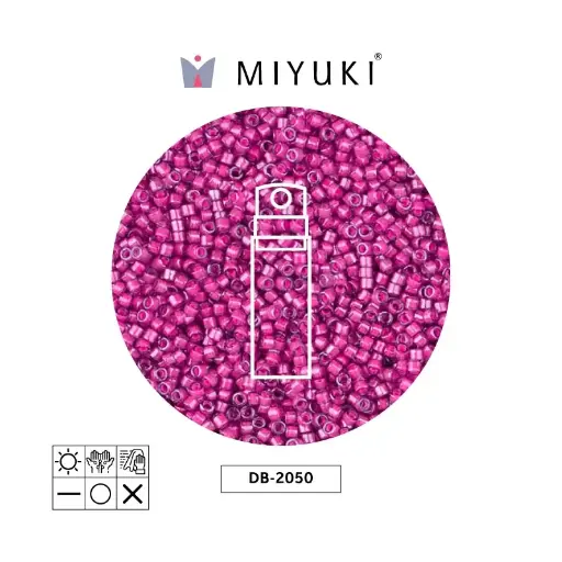 [16258] Miyuki delica 11/0 DB2050 neon jazz berry x 10g