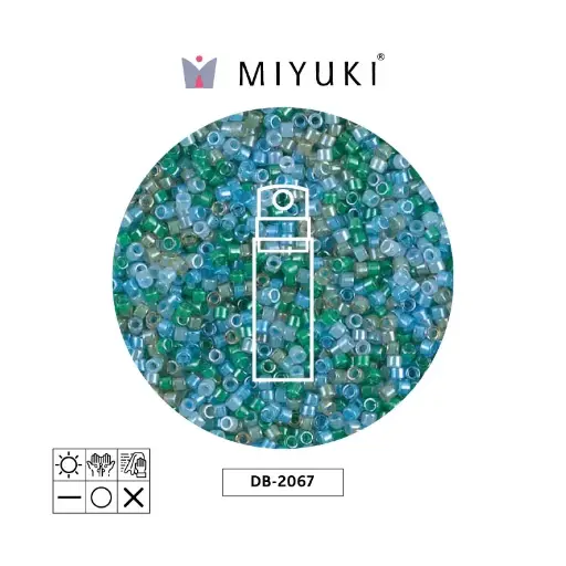 [07274] Miyuki delica 11/0 DB2067 luminous mix x 10g