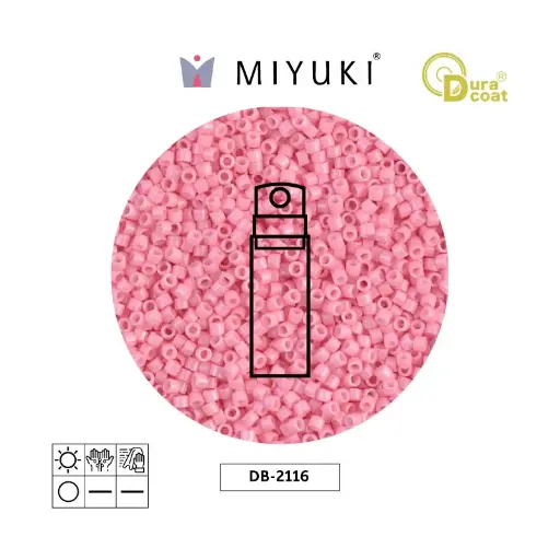 [00962] Miyuki delica 11/0 DB2116 opaque light carnation x 10gr