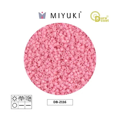 [15923] Miyuki delica 11/0 DB2116 opaque light carnation x 50g