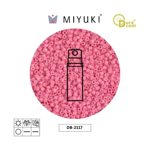 [30601] Miyuki delica 11/0 DB2117 opaque carnation x 10gr