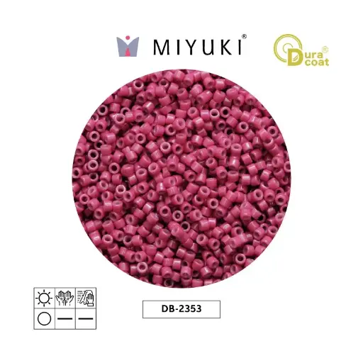 [28416] Miyuki delica 11/0 DB2353 opaque cherry blossom duracoat x 50g