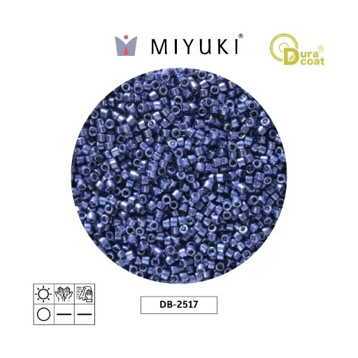 [13271] Miyuki delica 11/0 DB2517 duracoat galvanized mermaid x 50g