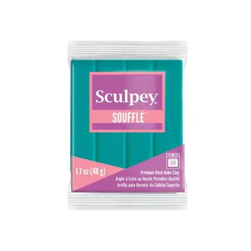 [20975] Sculpey Souffle Sea Glass x 1.7 onzas (48.2g)