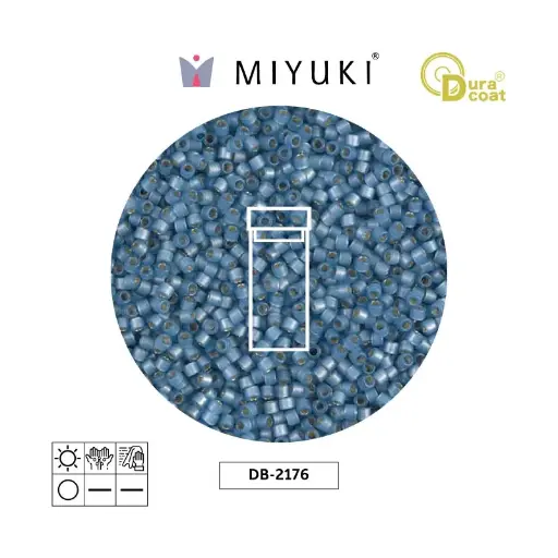 [11595] Miyuki delica 11/0 DB2176 duracoa berry sat x 3g