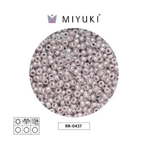 [15258] Mostacilla Miyuki rocalla 11/0 RR0437 opaque luster lavender x 250g