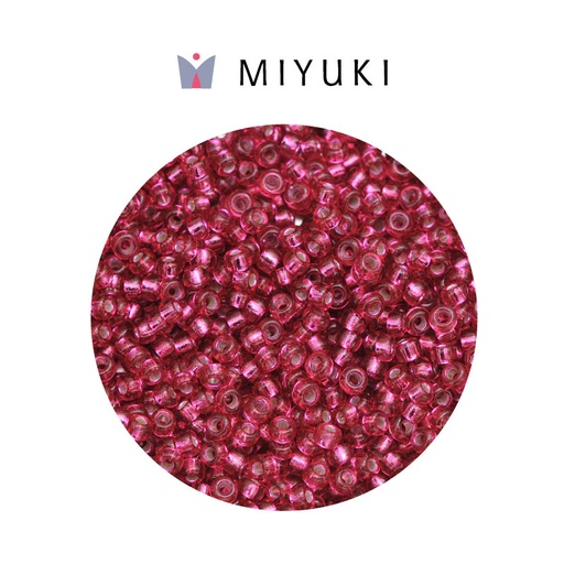 [01553] Mostacilla Miyuki rocalla 11/0 RR1433 silver lined garnet x 250g