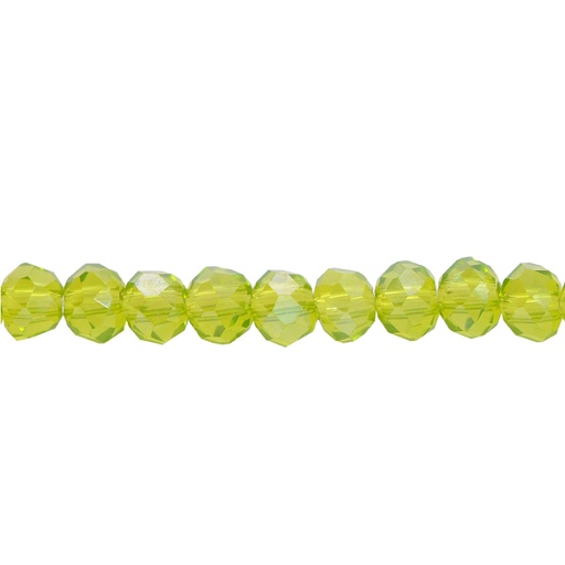 [31917] Murano rondela facetada 3mm olivine 8AB x 195und