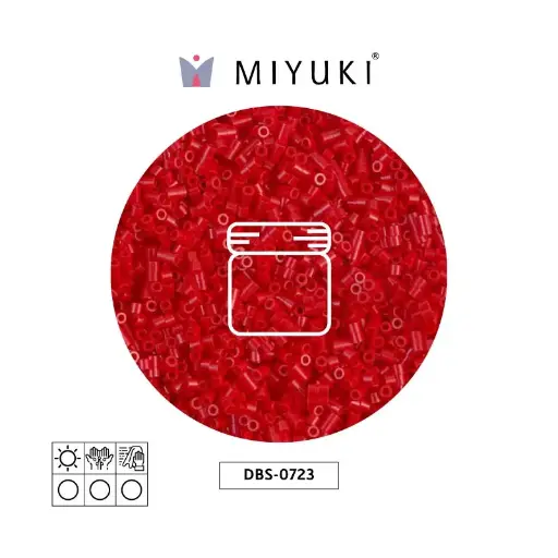 [03943] Miyuki delica 15/0 DBS0723 op dark cranberry x 5g