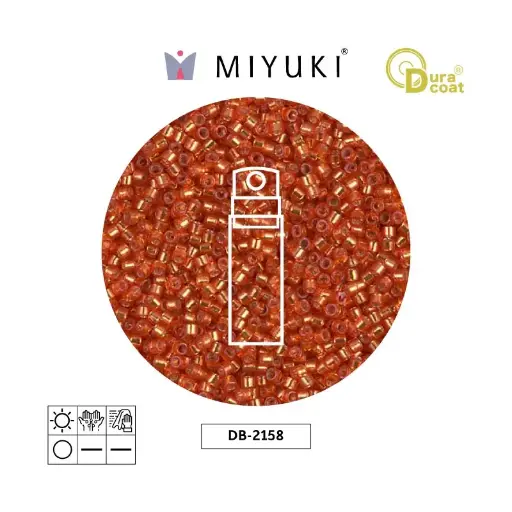 [06009] Miyuki delica 11/0 DB2158 duraco sil clement x 10gr