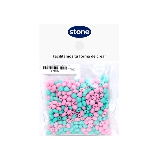 [17865] Acrilico 2037 corazon mix 7mm x 50g