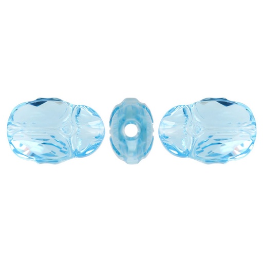 [26898] 5728 swarovski escarabano  aquamarine 12mm x und