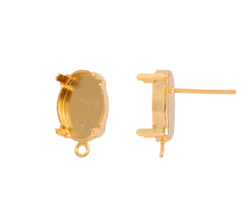 [31007] 4120CH setting arete + argolla 14x10mm/Golfi x par