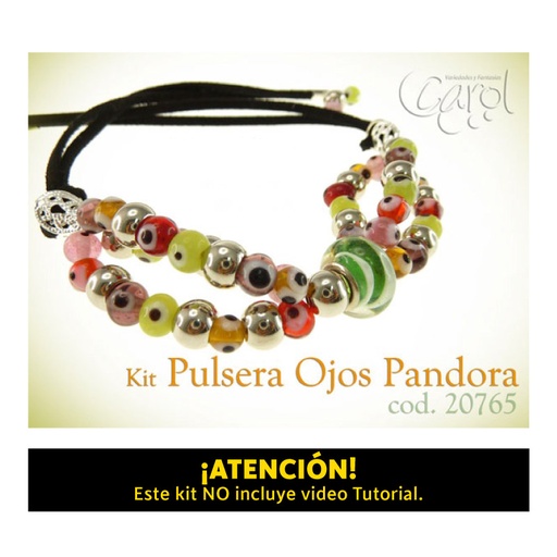 [20765] Kit pulsera Ojos Pandora x und