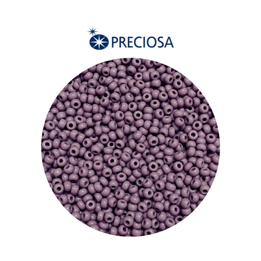 [25760] Mostacilla checa preciosa 8/0 3mm 23020 morado claro x 500g