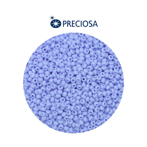 [29465] Mostacilla checa preciosa 8/0 3mm 33000 azul cielo x 500g