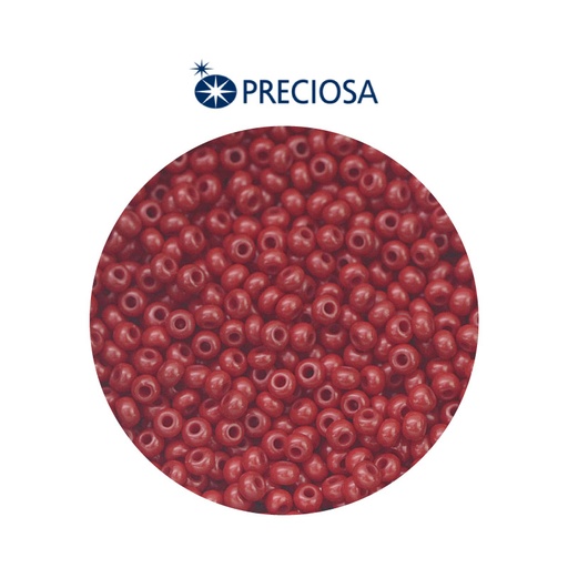 [18793] Mostacilla checa preciosa 2mm 93210 OP marsala x 50g