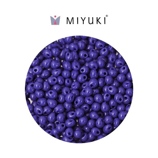 [16168] Miyuki drop beads 2.8mm DP0414 opaque cobalt x 500g