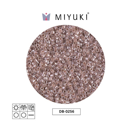 [24465] Miyuki delica 11/0 DB0256 lined taupe x 50g