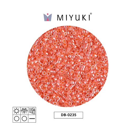 [26893] Miyuki delica 11/0 DB0235 salmon ceylon x 50g